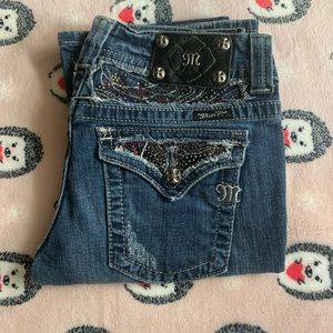 MISS ME JP5124B2 Boot cut jeans size 28